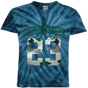 Got Em Streetwear Matching Oxidized Green 4s Kids Tie-Dye T-Shirt