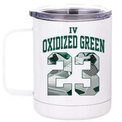 Got Em Streetwear Matching Oxidized Green 4s 12 oz Stainless Steel Tumbler Cup