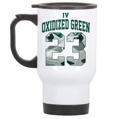 Got Em Streetwear Matching Oxidized Green 4s Stainless Steel Travel Mug