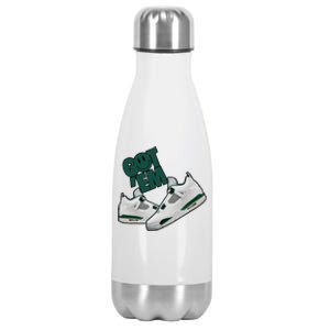 Got Em Smile Matching Oxidized Green 4s Gift Stainless Steel Insulated Water Bottle