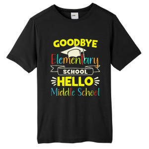 Goodbye elementary school Graduation To Middle school Tall Fusion ChromaSoft Performance T-Shirt