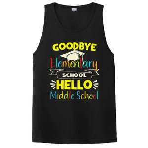 Goodbye elementary school Graduation To Middle school PosiCharge Competitor Tank