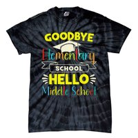 Goodbye elementary school Graduation To Middle school Tie-Dye T-Shirt