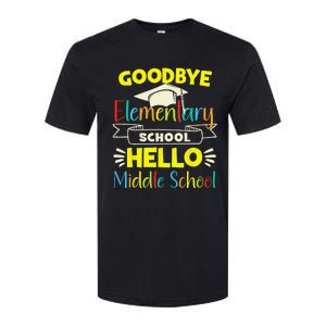 Goodbye elementary school Graduation To Middle school Softstyle CVC T-Shirt