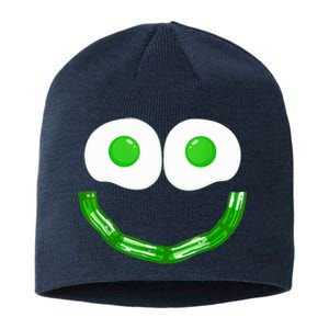 Green Eggs Smile Brunch Breakfast Sustainable Beanie