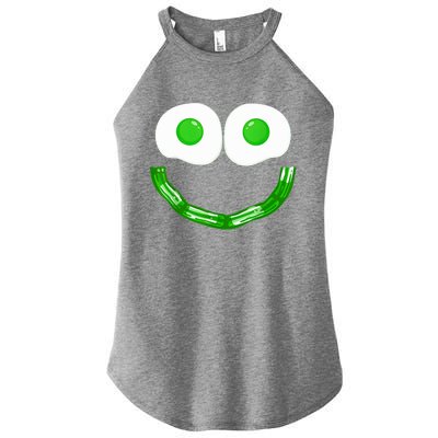 Green Eggs Smile Brunch Breakfast Women’s Perfect Tri Rocker Tank