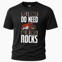 Geology Earth Scientists Geologists Mineral Collectors Rock Cooling Performance Crew T-Shirt