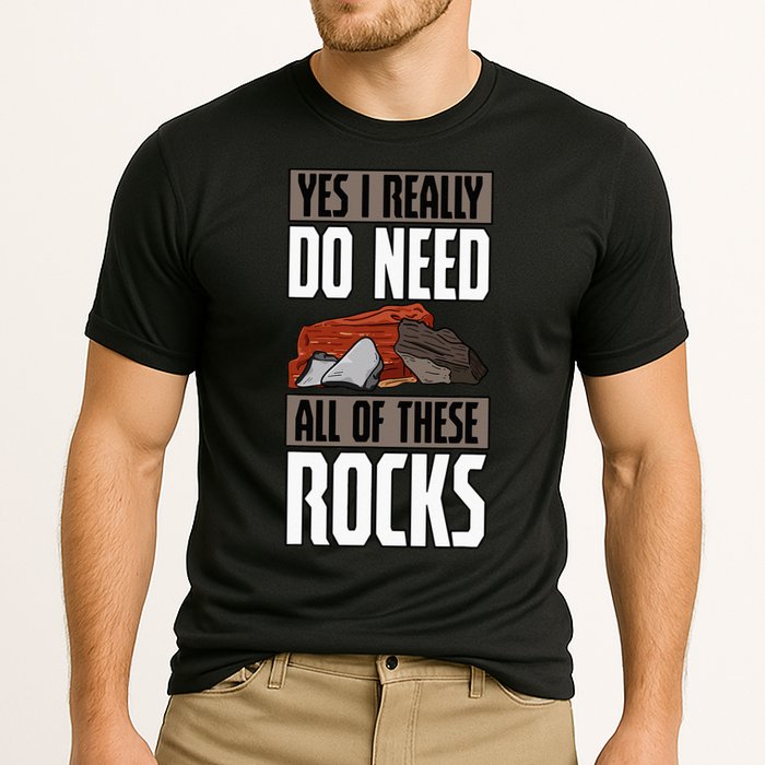 Geology Earth Scientists Geologists Mineral Collectors Rock Cooling Performance Crew T-Shirt