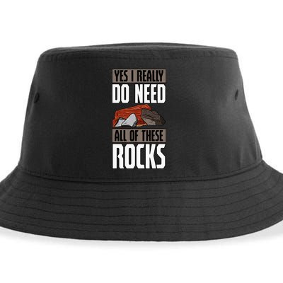 Geology Earth Scientists Geologists Mineral Collectors Rock Sustainable Bucket Hat