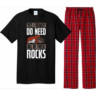 Geology Earth Scientists Geologists Mineral Collectors Rock Pajama Set