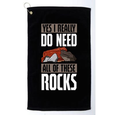 Geology Earth Scientists Geologists Mineral Collectors Rock Golf Towel
