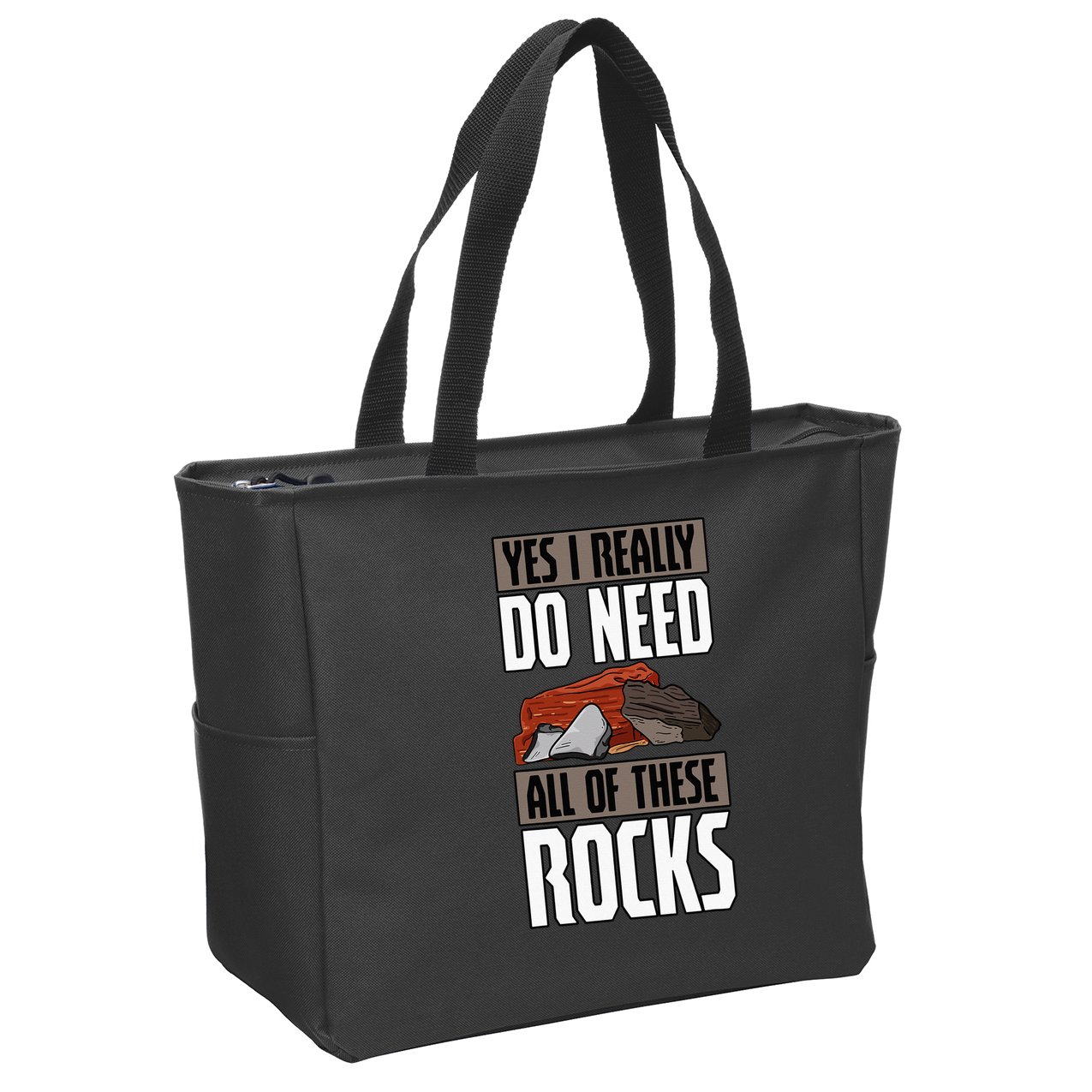Geology Earth Scientists Geologists Mineral Collectors Rock Zip Tote Bag
