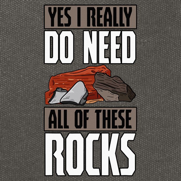 Geology Earth Scientists Geologists Mineral Collectors Rock Cotton Canvas Backpack