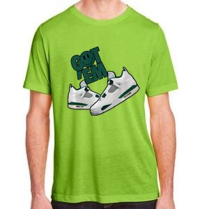 Got Em Smile Matching Oxidized Green 4s Premium Adult ChromaSoft Performance T-Shirt