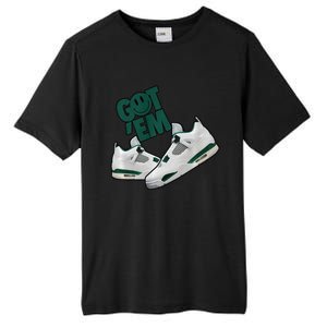 Got Em Smile Matching Oxidized Green 4s Premium Tall Fusion ChromaSoft Performance T-Shirt