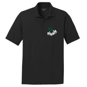 Got Em Smile Matching Oxidized Green 4s Premium PosiCharge RacerMesh Polo