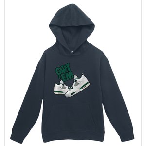 Got Em Smile Matching Oxidized Green 4s Premium Urban Pullover Hoodie