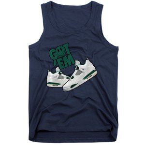 Got Em Smile Matching Oxidized Green 4s Premium Tank Top