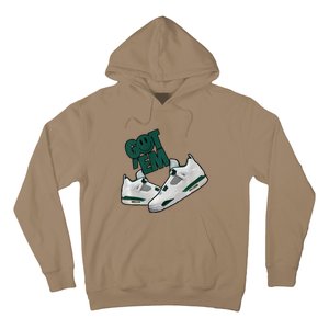 Got Em Smile Matching Oxidized Green 4s Premium Hoodie