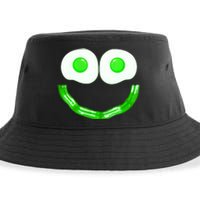 Green Eggs Smile Brunch Breakfast Sustainable Bucket Hat