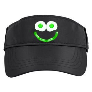 Green Eggs Smile Brunch Breakfast Adult Drive Performance Visor