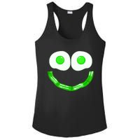 Green Eggs Smile Brunch Breakfast Ladies PosiCharge Competitor Racerback Tank