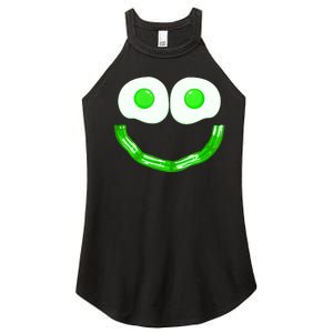 Green Eggs Smile Brunch Breakfast Women's Perfect Tri Rocker Tank