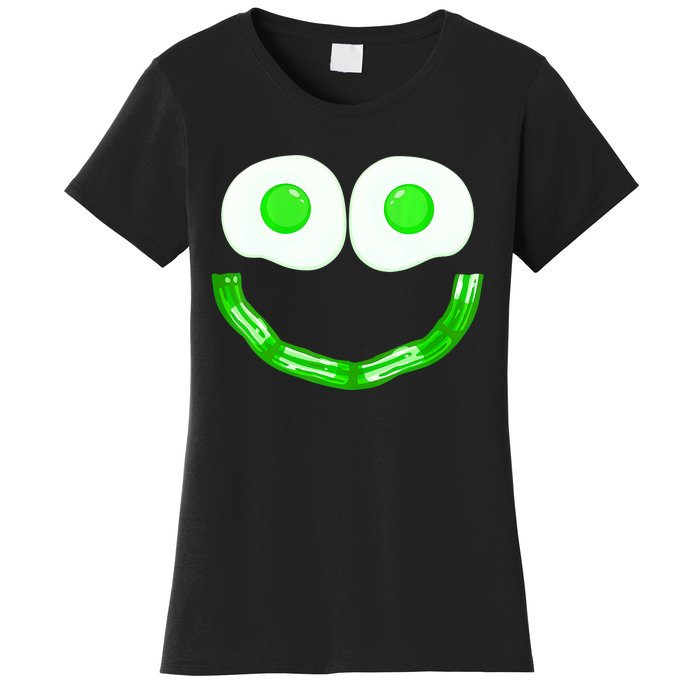 Green Eggs Smile Brunch Breakfast Women's T-Shirt