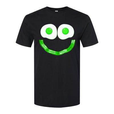 Green Eggs Smile Brunch Breakfast Softstyle® CVC T-Shirt