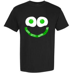 Green Eggs Smile Brunch Breakfast Garment-Dyed Heavyweight T-Shirt