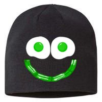 Green Eggs Smile Brunch Breakfast Sustainable Beanie