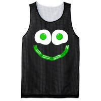 Green Eggs Smile Brunch Breakfast Mesh Reversible Basketball Jersey Tank