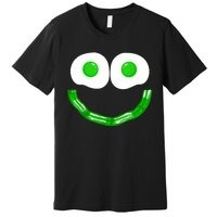 Green Eggs Smile Brunch Breakfast Premium T-Shirt