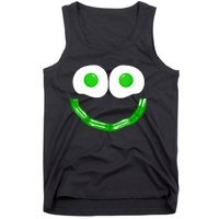 Green Eggs Smile Brunch Breakfast Tank Top