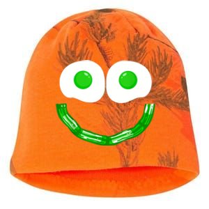 Green Eggs Smile Brunch Breakfast Kati - Camo Knit Beanie