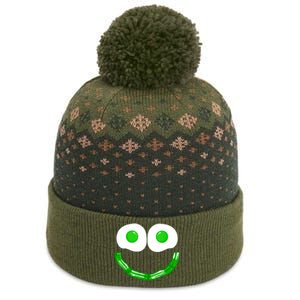 Green Eggs Smile Brunch Breakfast The Baniff Cuffed Pom Beanie