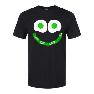 Green Eggs Smile Brunch Breakfast Softstyle CVC T-Shirt