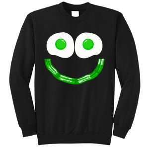 Green Eggs Smile Brunch Breakfast Sweatshirt