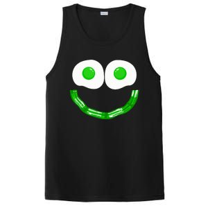 Green Eggs Smile Brunch Breakfast PosiCharge Competitor Tank