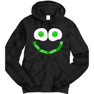 Green Eggs Smile Brunch Breakfast Tie Dye Hoodie