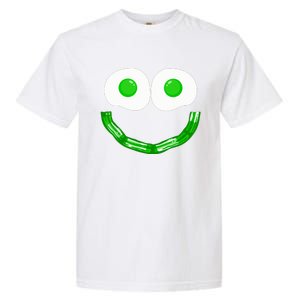 Green Eggs Smile Brunch Breakfast Garment-Dyed Heavyweight T-Shirt