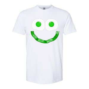 Green Eggs Smile Brunch Breakfast Softstyle CVC T-Shirt