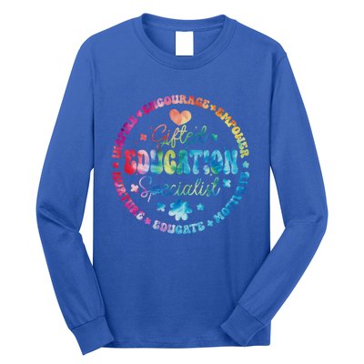 Gifted Education Specialist Appreciation Week Back To School Gift Long Sleeve Shirt