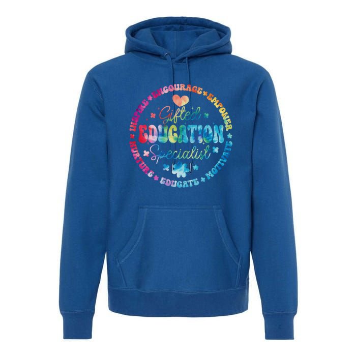 Gifted Education Specialist Appreciation Week Back To School Gift Premium Hoodie