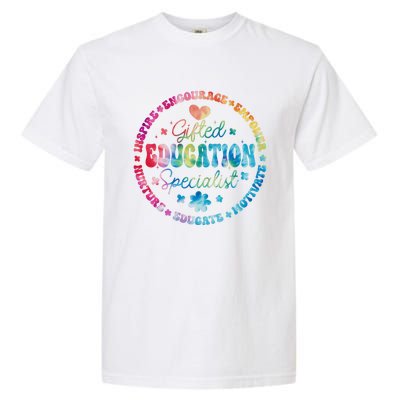 Gifted Education Specialist Appreciation Week Back To School Gift Garment-Dyed Heavyweight T-Shirt