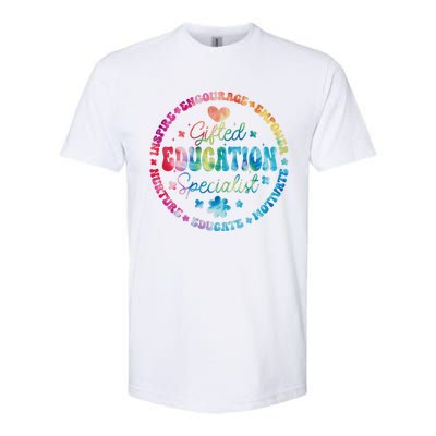 Gifted Education Specialist Appreciation Week Back To School Gift Softstyle CVC T-Shirt