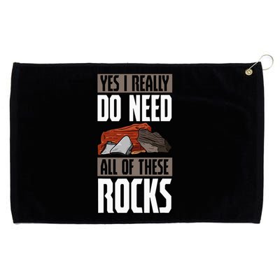 Geology Earth Scientists Geologists Mineral Collectors Rock Grommeted Golf Towel