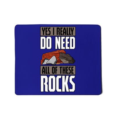 Geology Earth Scientists Geologists Mineral Collectors Rock Mousepad