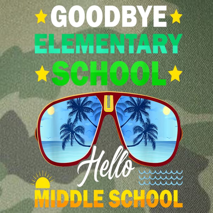 Goodbye Elementary School On My Way To Middle School Legacy Tie Dye Trucker Hat