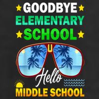 Goodbye Elementary School On My Way To Middle School Cool Comfort Performance Bucket Hat